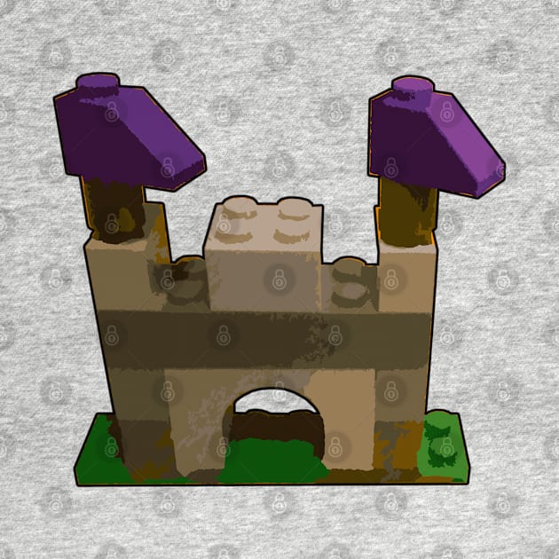 Brick Creations - Castle by druscilla13